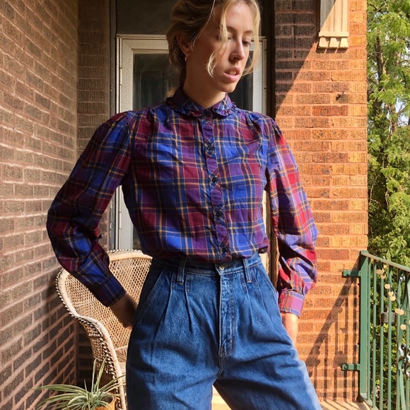 Bill Blass Vintage High Waisted Mom Jeans - Picture 2 of 11